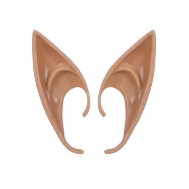 Imagem de Orelhas de Elfo para Cosplay Halloween 1 Par Fada Pixie Fantasma Alienígena Vampiro Demônio Traje Fancy Dress Performance Party
