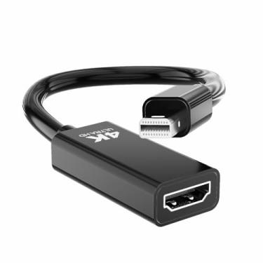 Imagem de Arvitek Adaptador Mini DisplayPort ativo 4K para HDMI, 4K@60Hz, adaptador mini DP unidirecional de alta velocidade para HDMI, Thunderbolt 1 e 2 para HDMI para MacBook, monitor, Plug & Play, 1 pacote
