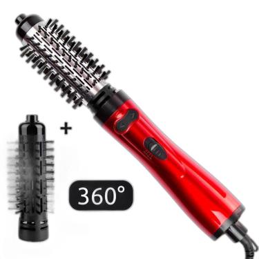 Imagem de Escova Rotativa 2 Em 1 Fio Secador Alisadora