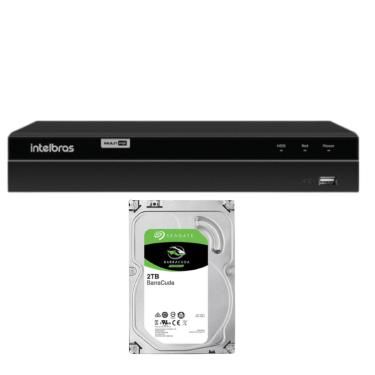 Imagem de Dvr Gravador Inteligente 16ch Mhdx 1216 C/Hd 2TB