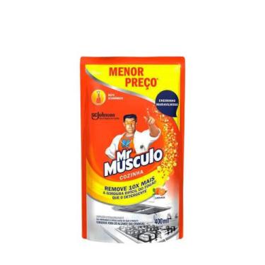 Imagem de Limpeza Cozinha Laranja Músculo Refil  400ml - Mr. Músculo