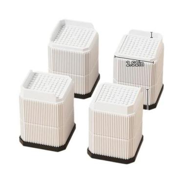 Imagem de Almofadas Para Aumentar a Altura De Móveis, Elevadores Empilháveis Par