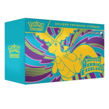 Imagem de Box Elite Pokémon Treinador Avançado Heróis Excelsos