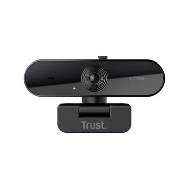 Imagem de Webcam Trust TW-200 Full HD 1080p, Microfone de Longo Alcance, Filtro 