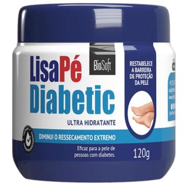 Imagem de Creme Ultra Hidratante Diabetic Lisa Pe BioSoft Ressecamento Extremo B