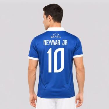 Imagem de Camisa Brasil Seleça Azul 10 Neymar Jr - Balboa, G