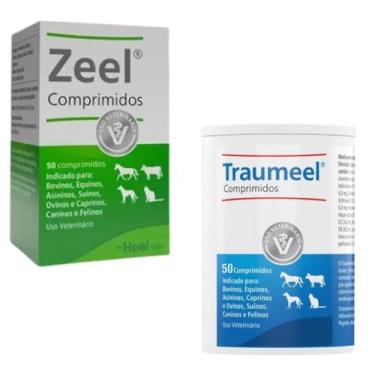 Imagem de Kit Traumeel 50 Comp + Zeel 50 Comp Uso Veterinário Heel Vet
