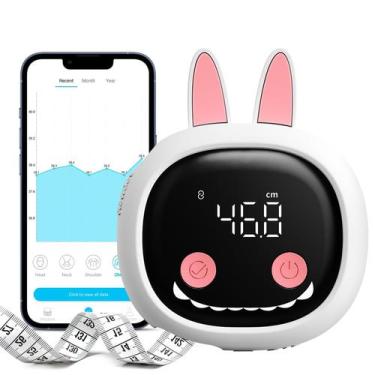 Imagem de Fita Métrica Corporal Inteligente Tychesy com Bluetooth e Estojo de Co