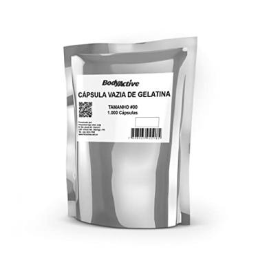Imagem de Cápsula Vazia De Gelatina Tamanho 00 Incolor - Pacote 1000 Cápsulas Bodyactive