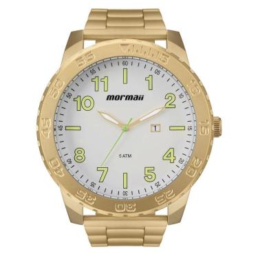 Imagem de Relogio Mormaii Masculino Dourado Mo2115be/4B