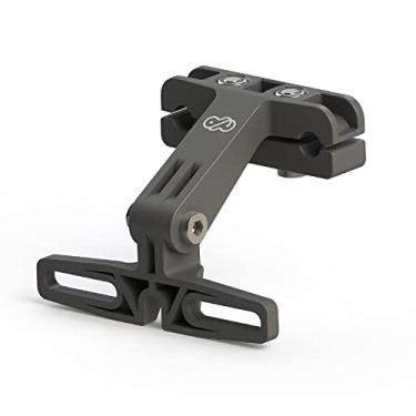 Imagem de TECKEEN Suporte de base de montagem de bicicleta Barra de luz LED Suporte de montagem deslizante para câmera Gopro