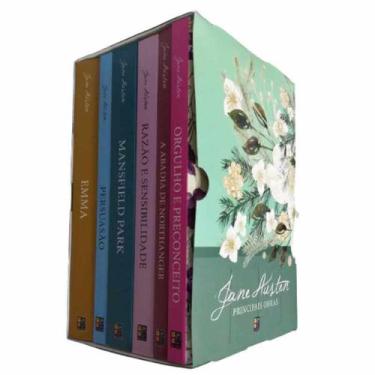 Imagem de Box 6 Livros Jane Austen Grandes Obras Orgulho E Preconceito Mansfield
