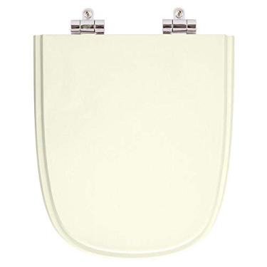 Imagem de Assento Sanitario Poliester com Amortecedor Ibiza Bege Claro (biscuit) para Vaso Incepa