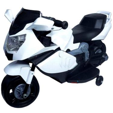 Imagem de Mini Moto Elétrica Infantil 6v Importway C/ Luzes Som Branca