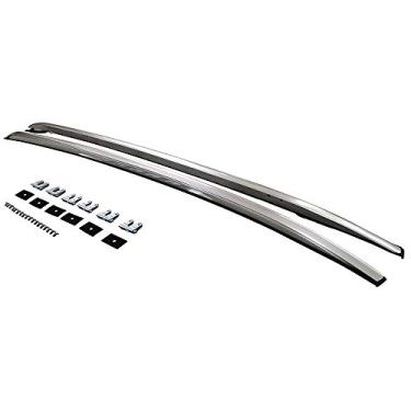 Imagem de UDP-Auto 2 peças serve para Mazda CX-30 CX30 2020 2021 barra de trilho lateral de teto de alumínio - prata