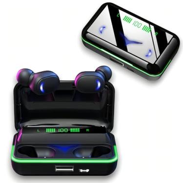 Imagem de Fone De Ouvido Sem Fio Bluetooth E10 Compatível Com Android Iphone Notebook Resistente a Água Com Carregador Portátil