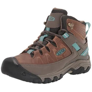 Imagem de KEEN Targhee 3 Bota feminina impermeável para caminhada de altura média, Coco torrado/porcelana, 40