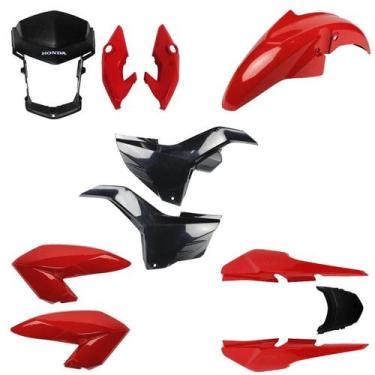 Imagem de Kit Carenagem Fan 160 2016 A 2021 Cores Kit Roupa Fan160 - Importado