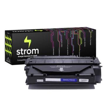 Imagem de Toner Compativel 7553x 53x 5949x 49x 1320 3390 3392 M2727 - STROM, BLA