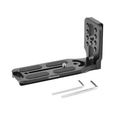 Imagem de Leve Dslr Mirrorless Câmera L Forma Titular Tripé Suporte De Tiro Vert