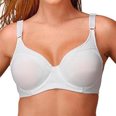 Imagem de Sutiã Sustentação Cetinete DeMillus 64905 Taça C, 48C, Branco