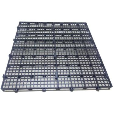 Imagem de Kit 24 Pisos Plástico Preto Estrado Pallet Palete 50X25Cm - Marwell in