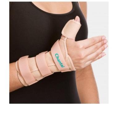 Imagem de Cinta Ortopedica Tala Para Punho E Polegar Lona Chantal - A.R Variedad