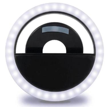 Imagem de Luz Selfie Ring Light Clipe Anel Led Flash Celular Universal - Top Tot