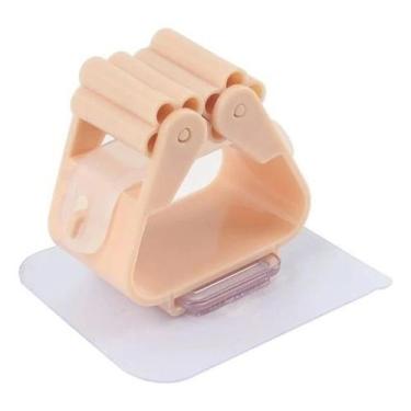 Imagem de Suporte Para Vassoura Gancho Organizador De Parede Rodo - Clink, Nude