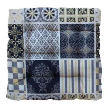 Imagem de Almofada Futton Wendy 42x42cm Retalhos - FASTLAR