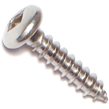Imagem de Hard-to-Find Fastener 014973203221 Parafusos de chapa de metal de cabeça de panela quadrada, 20 x 1,9 cm, 30 peças