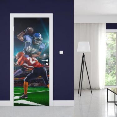 Imagem de Adesivo de Porta Futebol Americano - Império da Impressão, M - 80cm X 