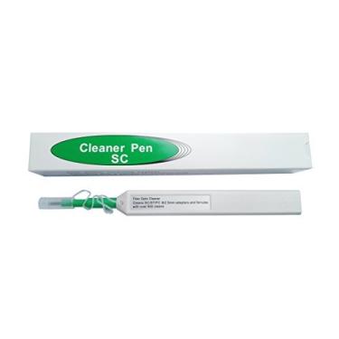 Imagem de CSILU Caneta de Limpeza de Fibra Óptica com Um Clique - Caneta de Limpeza de Fibra Óptica Cfc-25 para Conectores Sc Fc St de 2,5 Mm. com Limpador de Fibra 800+ Cleans (Fc/Sc/St)