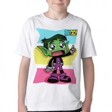 Imagem de Camiseta Infantil ou adulto Mutano Jovens Titãs Blusa Criança todos ta