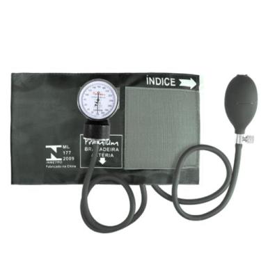 Imagem de Aparelho De Pressão Esfigmomanômetro Premium - Cores Variadas, Cinza