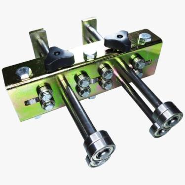 Imagem de Dobradeira Portatil Manual Chapa de Calha Eixo Duplo - Fun Parts