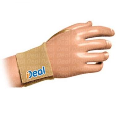 Imagem de Munhequeira Elástica Bege Par - Ideal