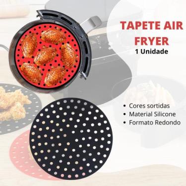 Imagem de Kit Forma Silicone Airfryer Micro-Ondas Reutilizável Waffle - Escolha 