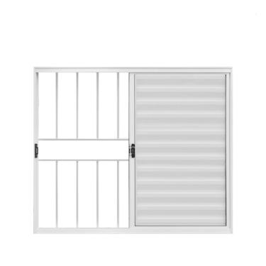 Imagem de Veneziana de Correr 3 Folhas C/Grade 1.00 x 1.20 - Hale