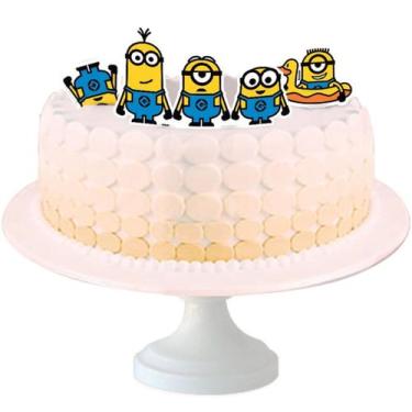 Imagem de Topper para Bolo - Minions - Festcolor, UNICA, U