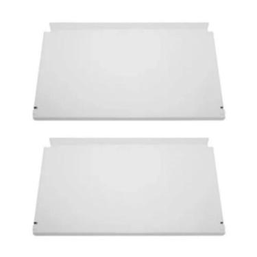 Imagem de Kit 2 Prateleira Superior Freezer Brastemp BVG26 BVG27 BVE28, BVR28, B