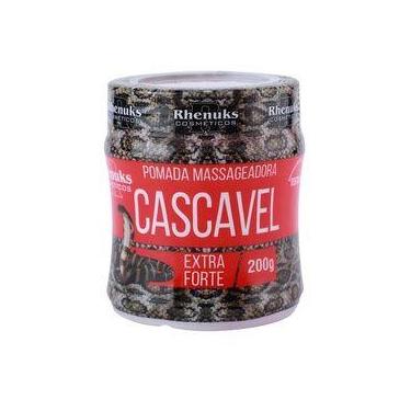 Imagem de Pomada Massageadora Cascavel Rhenuks 200g  Para Alivio Nas Dores e Art