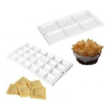 Imagem de Conjunto 2 Formas Para Pastel E Pastéis Mini Ravióli - Injetemp
