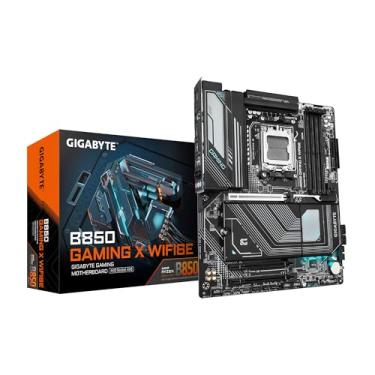 Imagem de GIGABYTE Placa-mãe B850 Gaming X WIFI6E AMD AM5 LGA 1718, ATX, DDR5, 3X M.2, PCIe 5.0, USB-C, WIFI6E, LAN 2,5GbE, EZ-Latch, Garantia de 5 anos