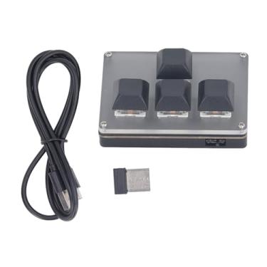 Imagem de Teclado Mecânico Personalizado 4 Teclas USB BT para Mídia de Escritório de Jogos
