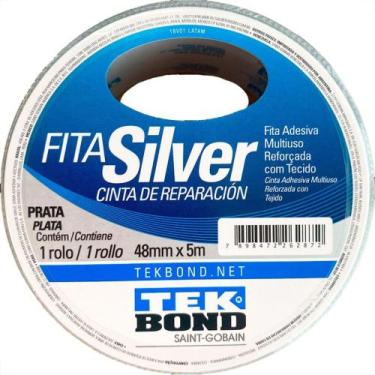 Imagem de Fita Silver Tape Tekbond 48Mm X 5M Prata