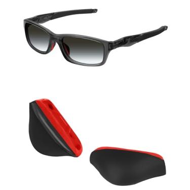 Imagem de Mryok Almofadas de nariz de reposição para óculos de sol Oakley Airdrop MNP OX8121 – vermelho ajuste asiático
