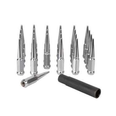 Imagem de Porcas de Roda Spike Lug Nuts Glorider M14x1.5 para Chevy Silverado 6 