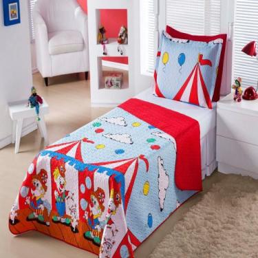 Imagem de Cobre Leito Infantil Circo Enxovais Aquarela 2 peças, 2 Peças