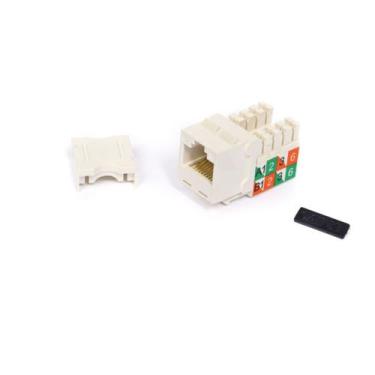 Imagem de Keystone Jack Femea Commscope Cat5e Branco Kj600-wh - Furukawa Sohoplu
